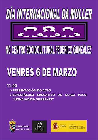 Fechas, información, programa, cartel, imágenes, mapa y ubicación de Día Internacional de la Mujer (2026)  en  Meira