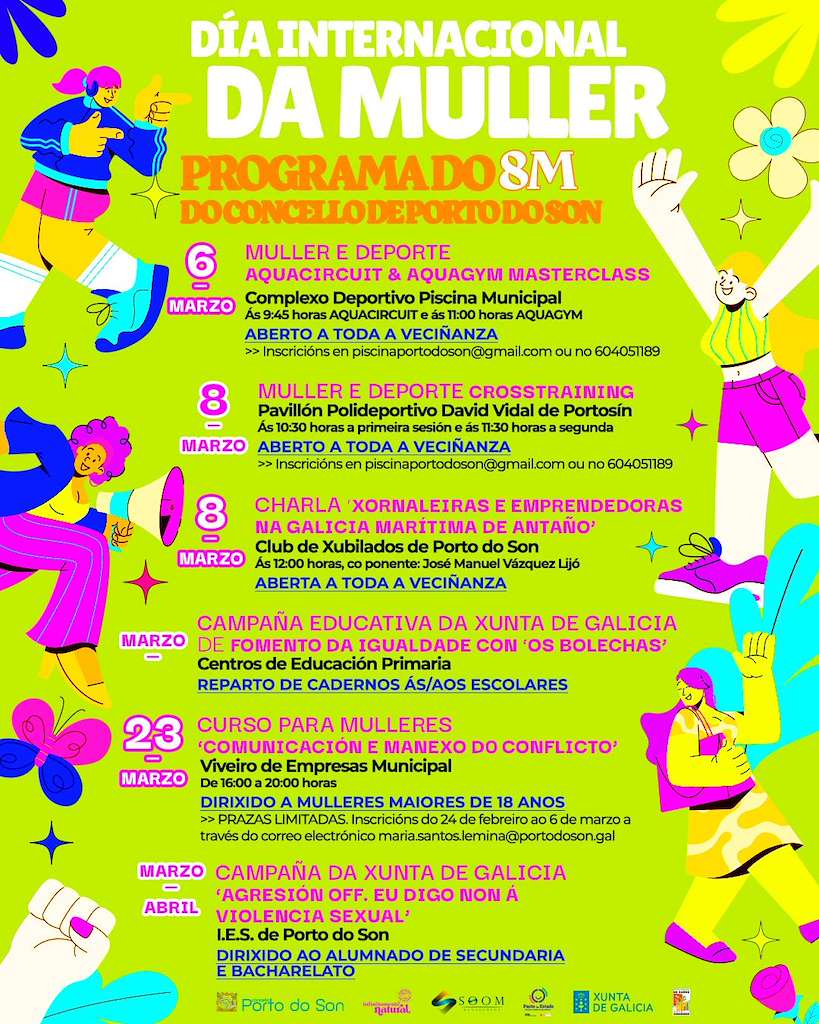 Día Internacional de la Mujer (2026) en O Porto do Son
