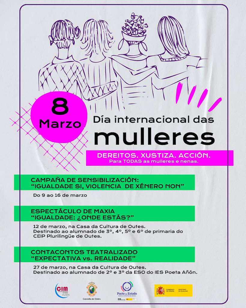 Día Internacional de la Mujer (2026) en Outes