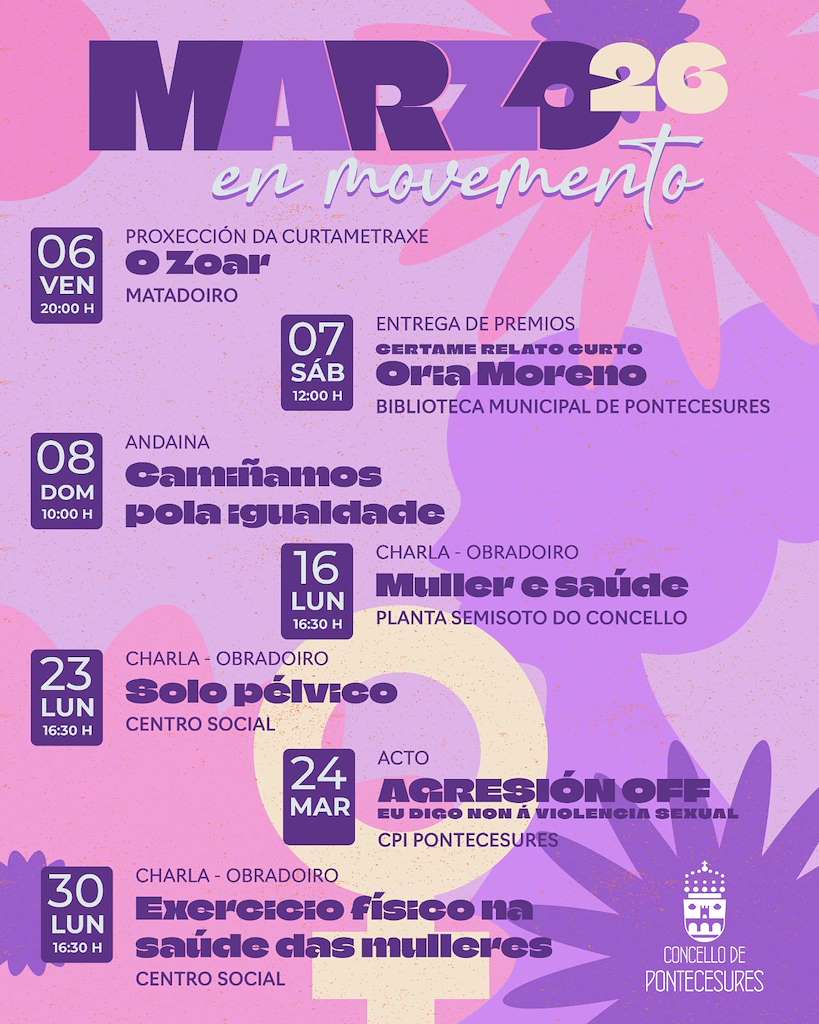 Día Internacional de la Mujer en Pontecesures