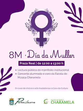 Fechas, información, programa, cartel, imágenes, mapa y ubicación de Día Internacional de la Mujer (2026)  en  Pontedeume