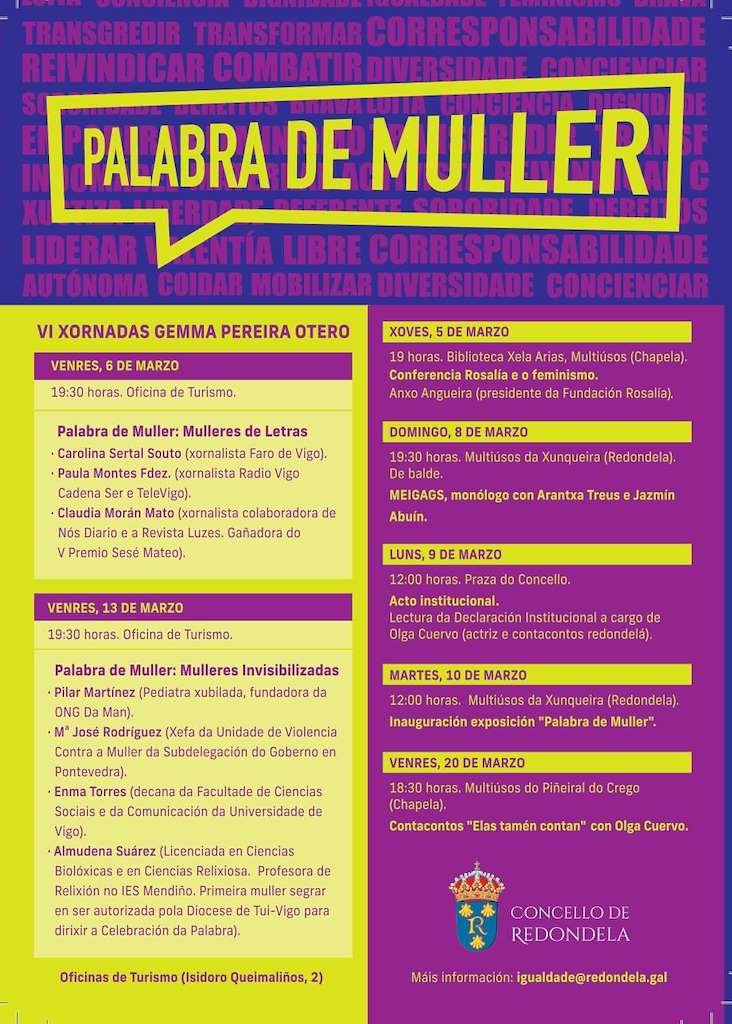 Día Internacional de la Mujer en Redondela