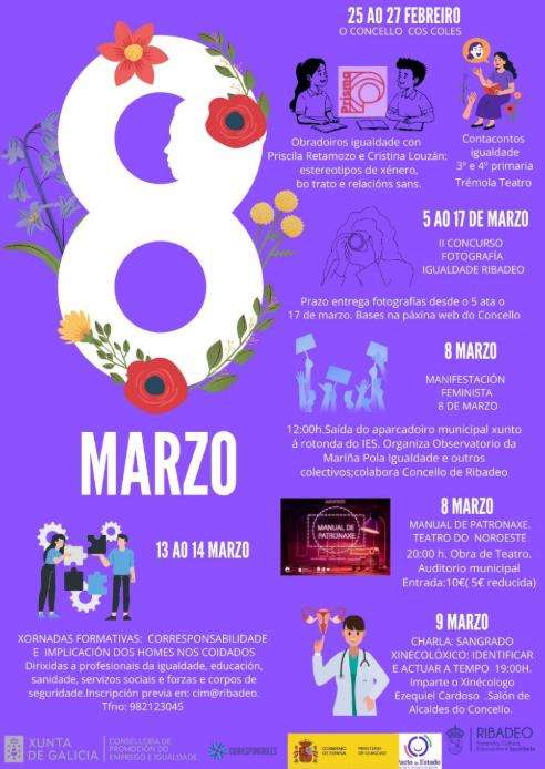 Día Internacional de la Mujer en Ribadeo