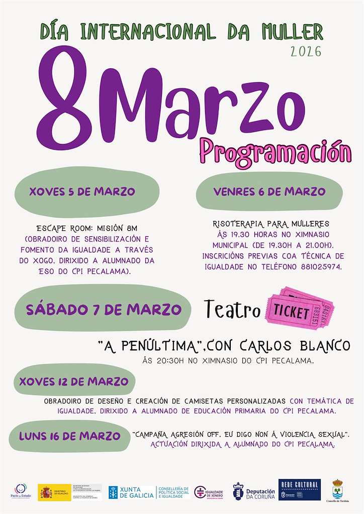 Día Internacional de la Mujer (2026) en Tordoia