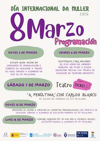Fechas, información, programa, cartel, imágenes, mapa y ubicación de Día Internacional de la Mujer (2026)  en  Tordoia