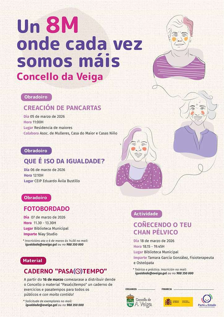 Día Internacional de la Mujer (2026) en Veiga
