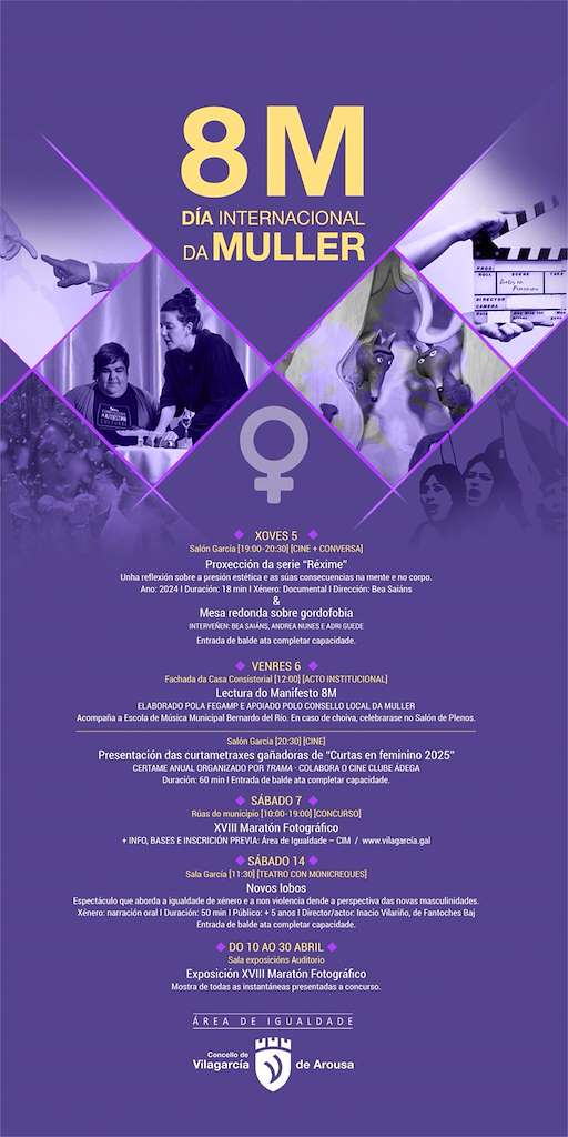 Día Internacional de la Mujer en Vilagarcía de Arousa