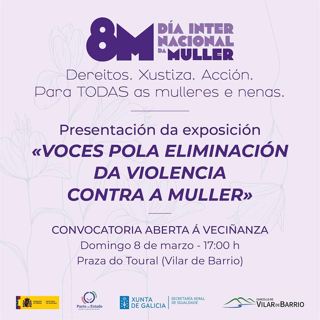 Día Internacional de la Mujer en Vilar de Barrio