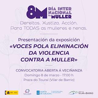 Fechas, información, programa, cartel, imágenes, mapa y ubicación de Día Internacional de la Mujer (2026)  en  Vilar de Barrio