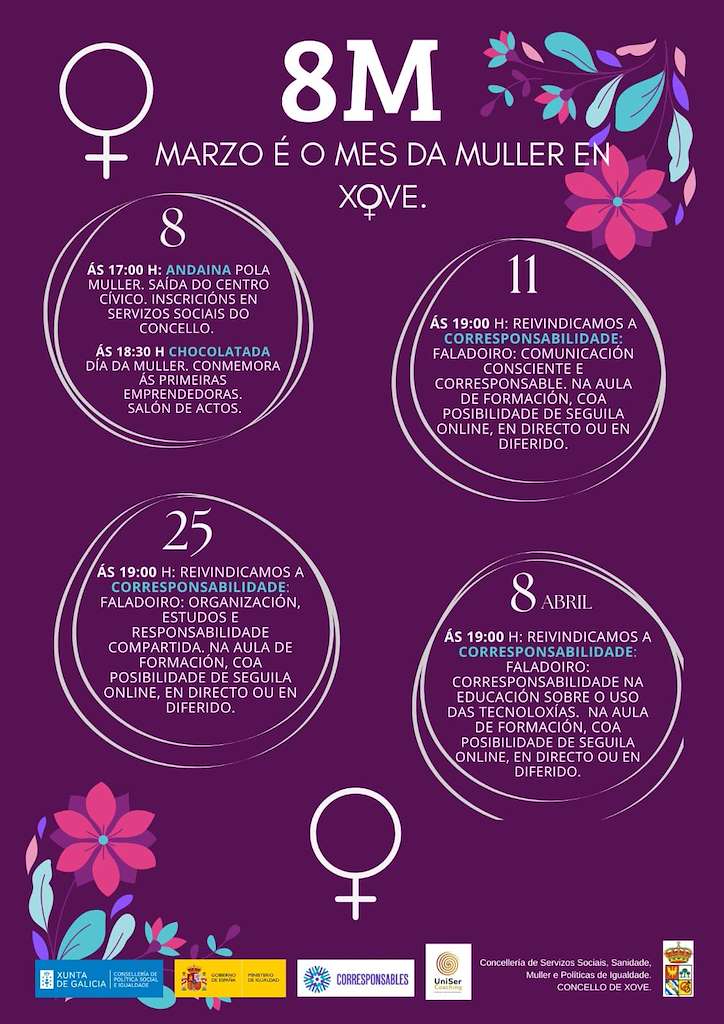 Día Internacional de la Mujer (2026) en Xove
