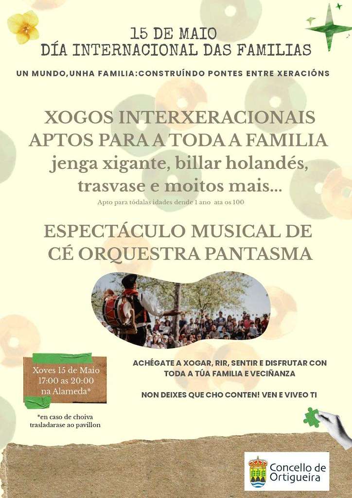 Día Internacional de las Familias (2025) en Ortigueira