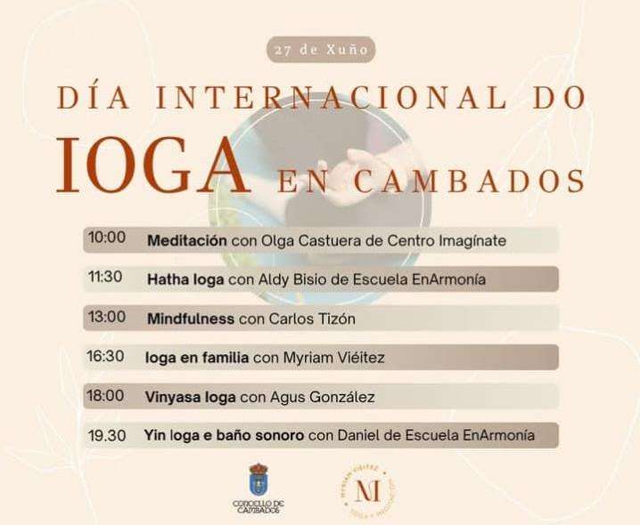 Día Internacional do Ioga en Cambados