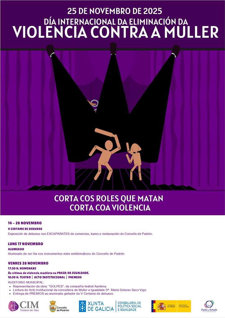 Día Internacional para a Eliminación da Violencia Contra a Muller en Padrón
