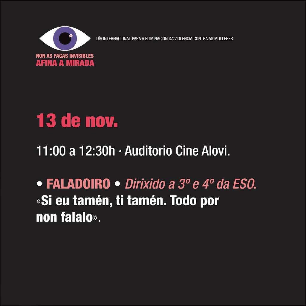 Día Internacional para a Eliminación da Violencia contra as Mulleres en As Pontes de García Rodríguez