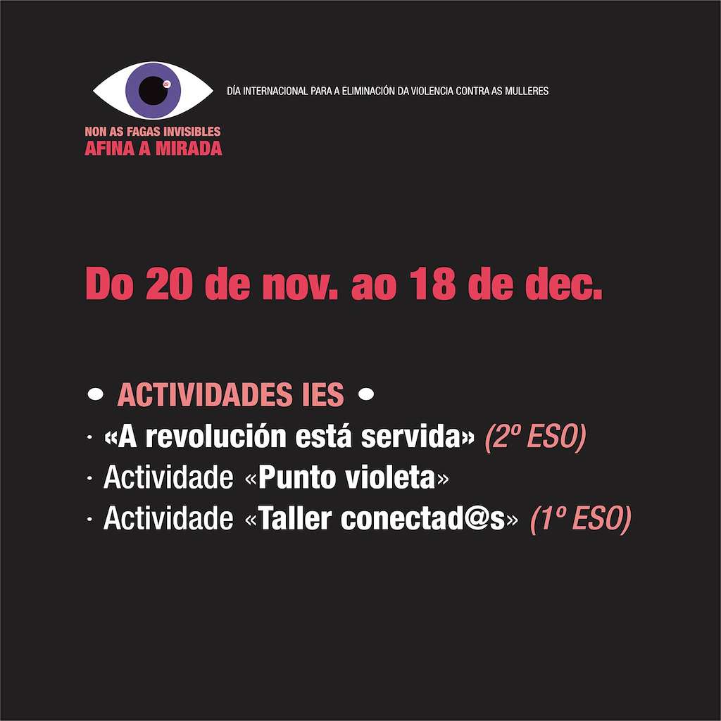 Día Internacional para a Eliminación da Violencia contra as Mulleres en As Pontes de García Rodríguez