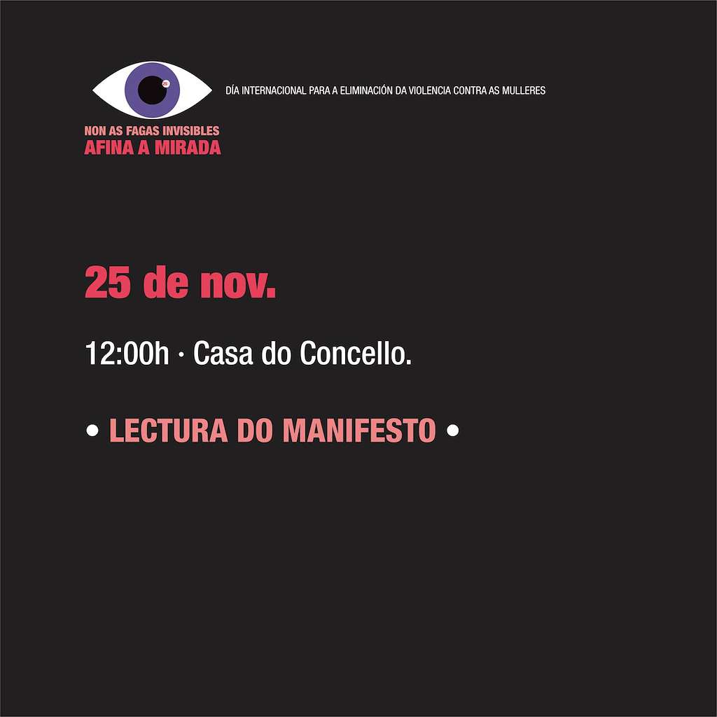 Día Internacional para a Eliminación da Violencia contra as Mulleres en As Pontes de García Rodríguez