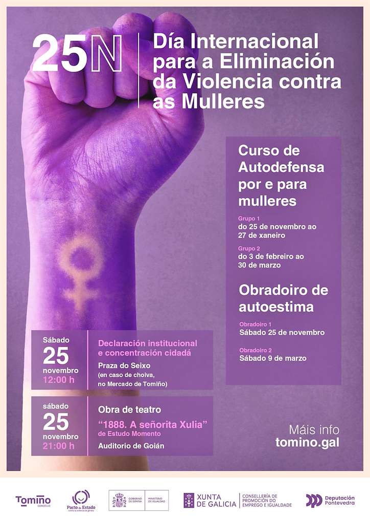 Día Internacional para a Eliminación da Violencia Contra as Mulleres en Tomiño