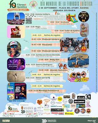 Fechas, información, programa, cartel, imágenes, mapa y ubicación de Día Mundial de la Fibrosis Quística  (2026) en Baiona