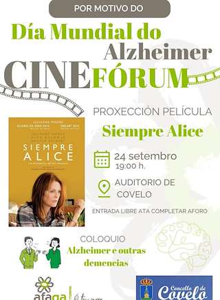 Fechas, información, programa, cartel, imágenes, mapa y ubicación de Día Mundial do Alzheimer (2026) en Covelo