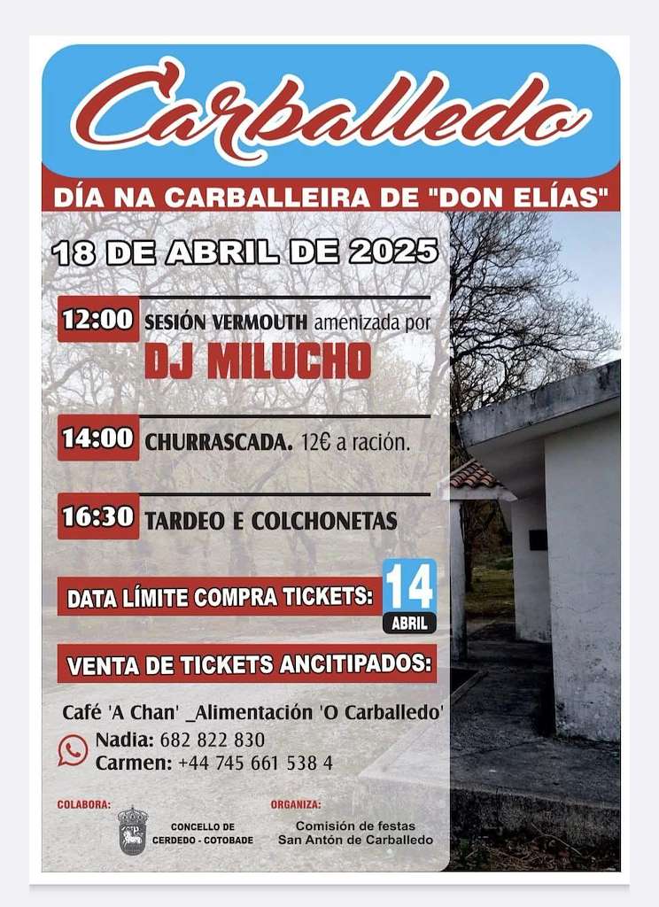Día na Carballeira de Don Elías de Carballedo en Cerdedo-Cotobade