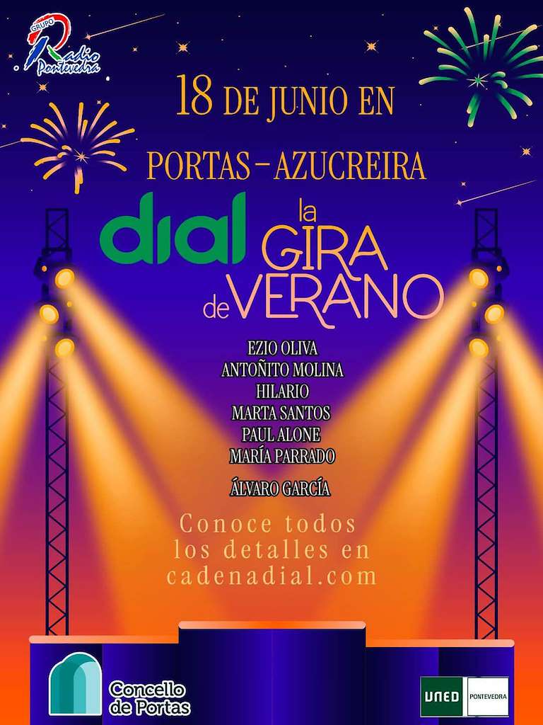 Dial - La Gira del Verano (2025) en Portas