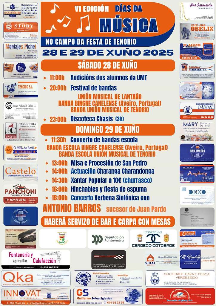 VI Días da Música en Cerdedo-Cotobade