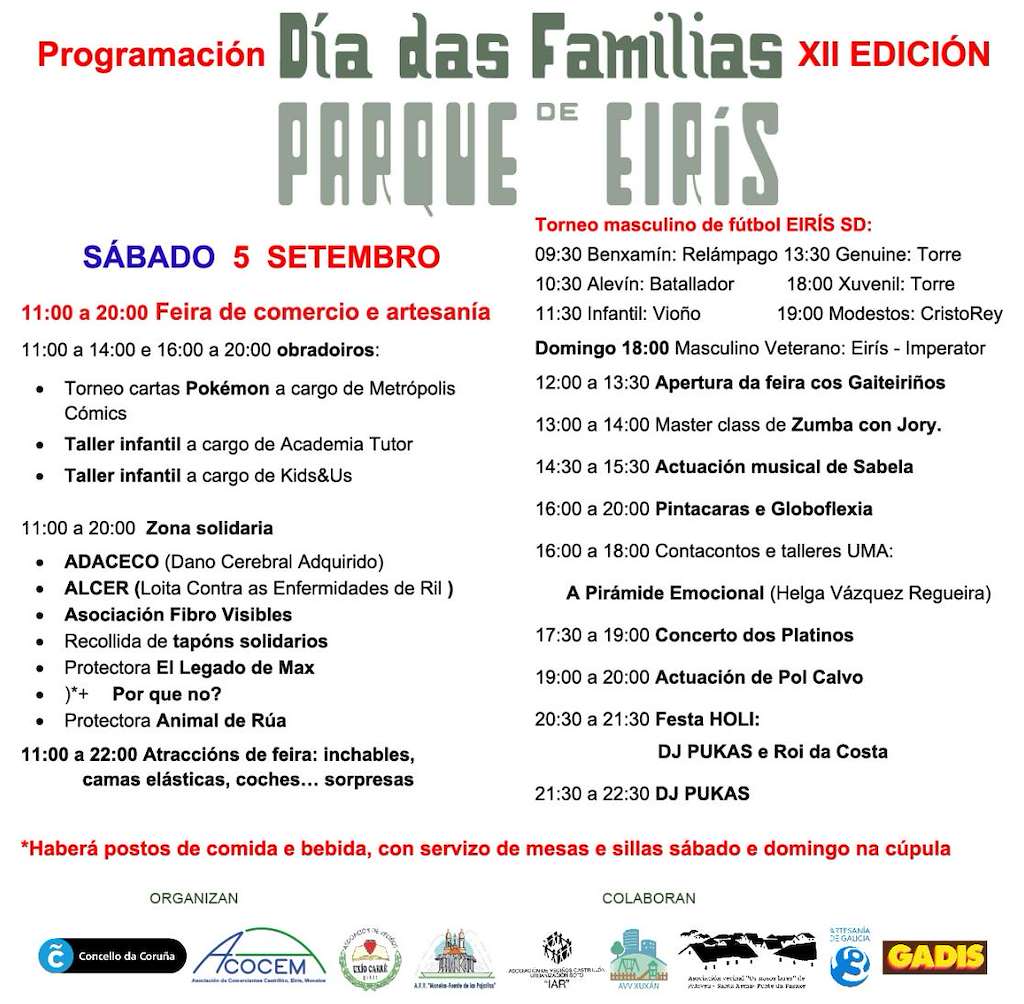 Dias das Familias en A Coruña