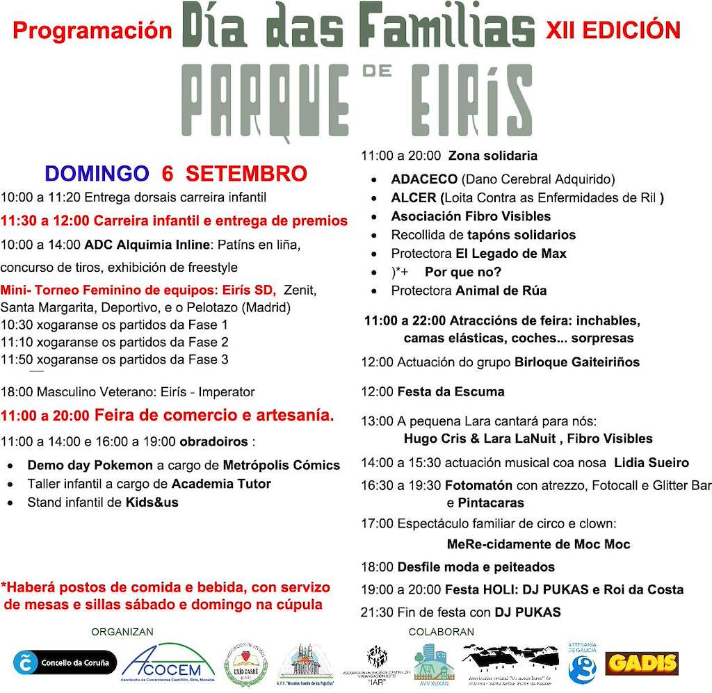 Dias das Familias en A Coruña