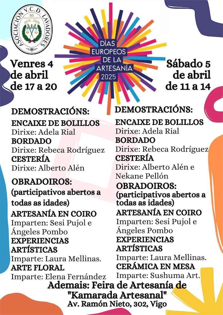 Días Europeos de la Artesanía (2025) en Vigo