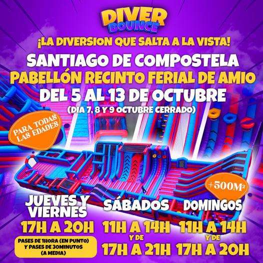 Diver Bounce en Santiago de Compostela