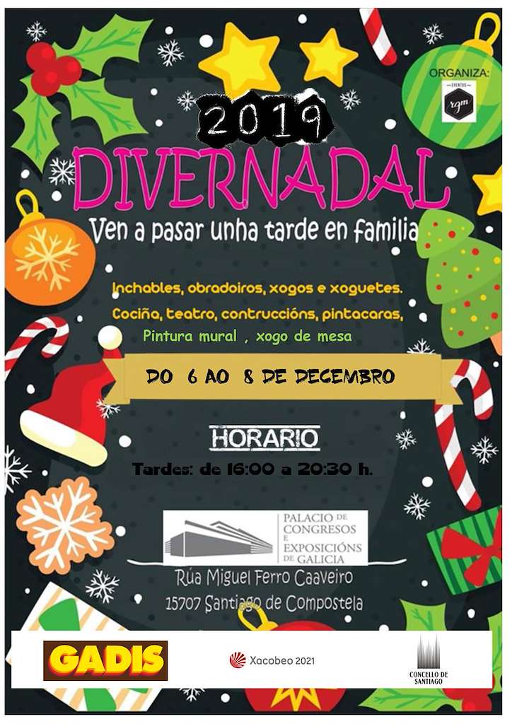 Diver Nadal en Santiago de Compostela