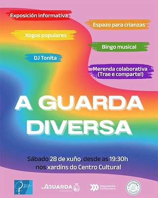 Fechas, información, programa, cartel, imágenes, mapa y ubicación de Diversa  en  A Guarda