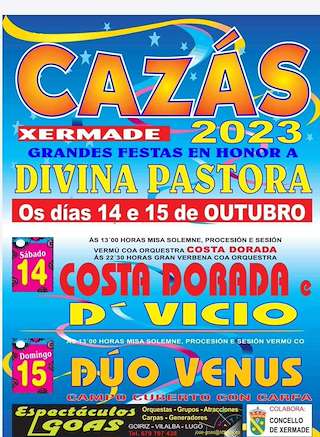 Divina Pastora de Cazás en Xermade