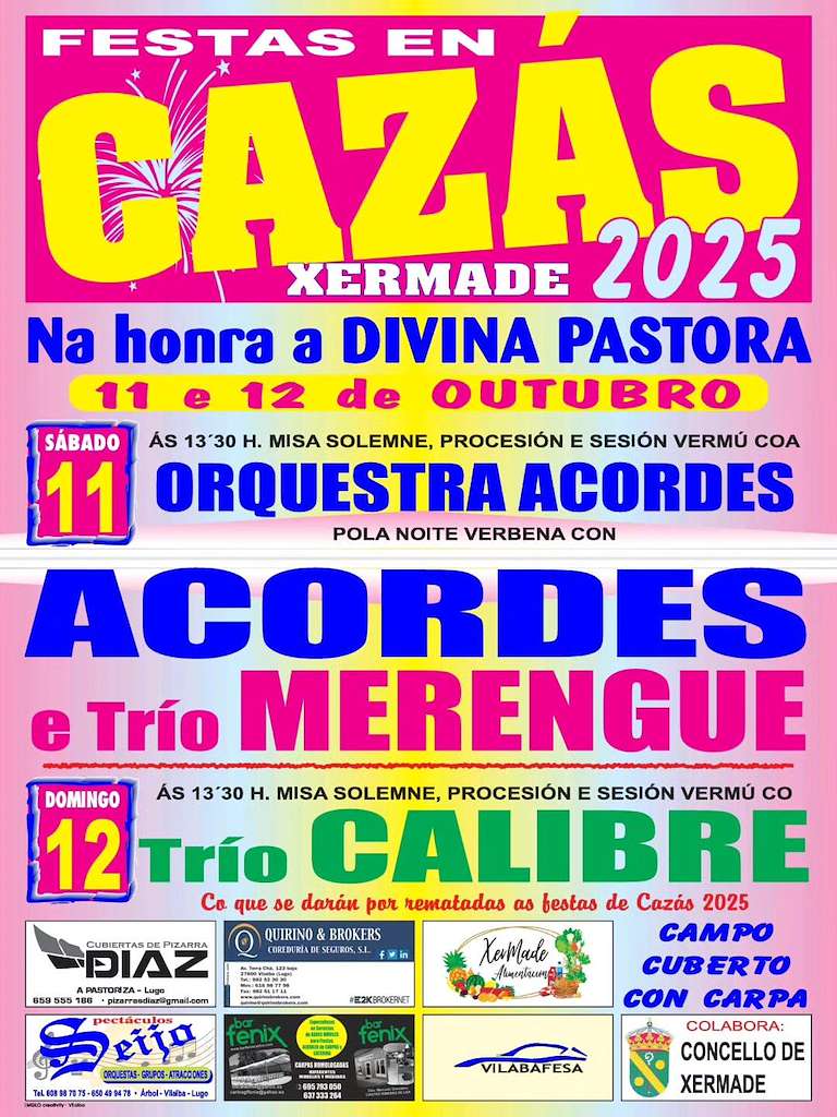 Divina Pastora de Cazás en Xermade