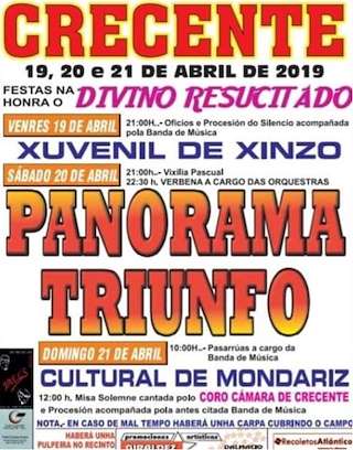 Divino Resucitado en Crecente