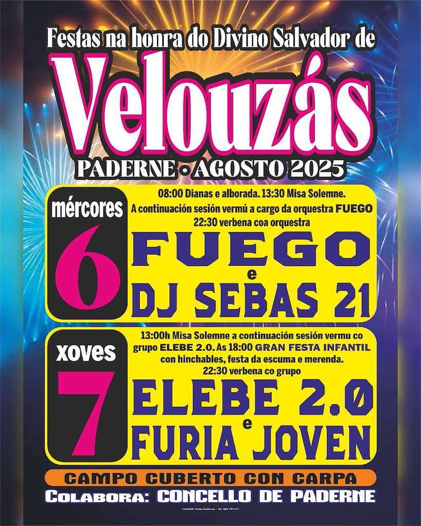 Divino Salvador de Velouzás (2025) en Paderne