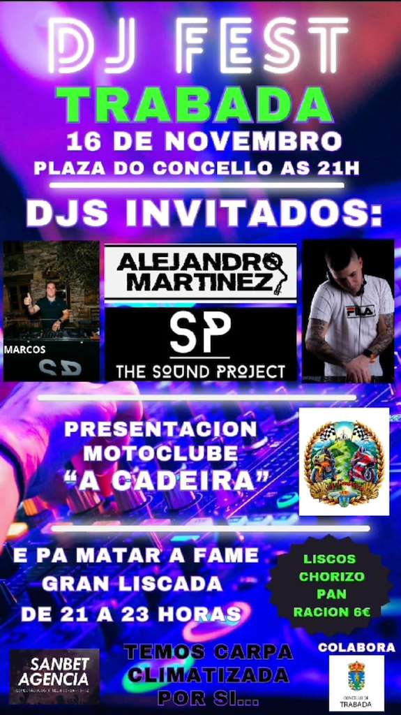DJ Fest en Trabada