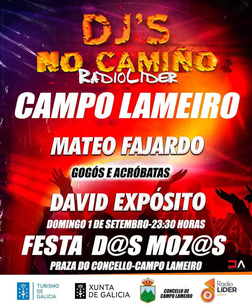 DJ´s No Camiño en Campo Lameiro