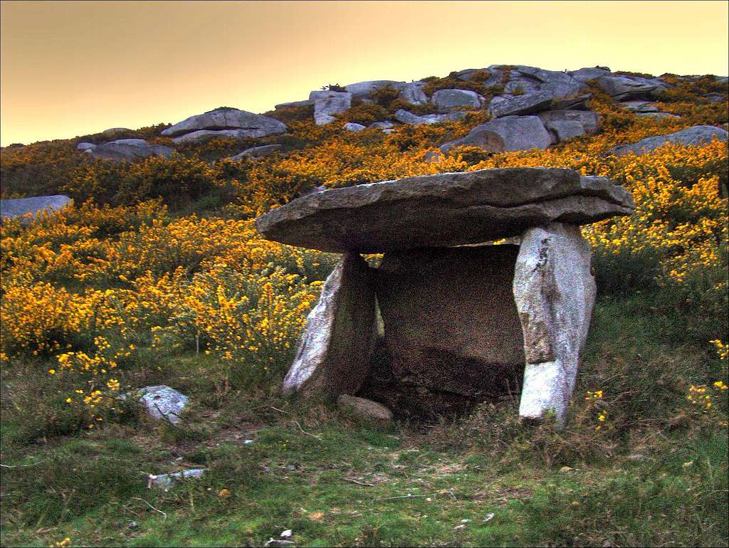Dolmen Fornela dos Mouros en Laxe