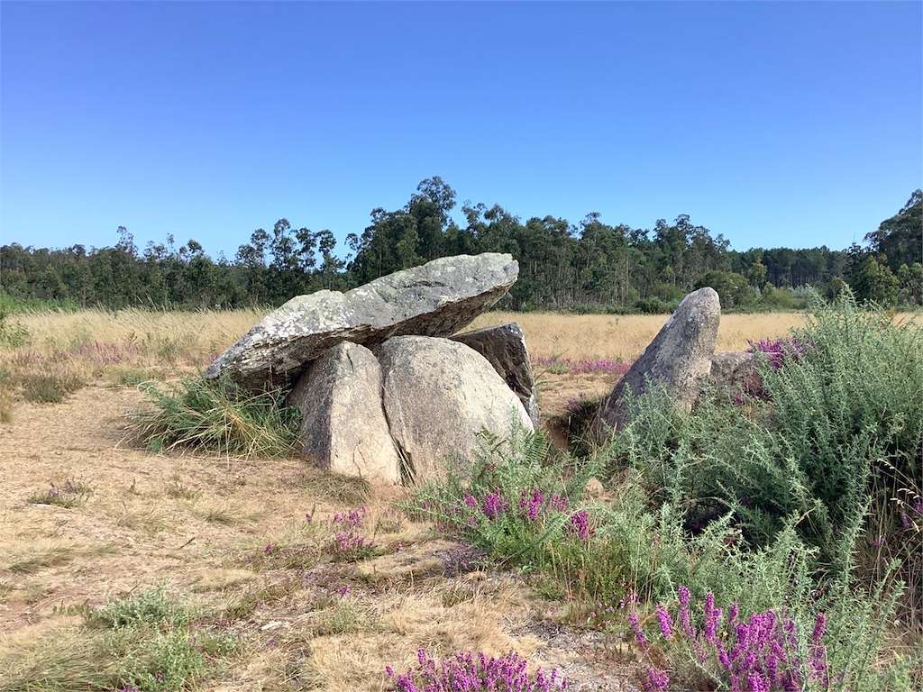 Dolmen Pedra da Arca en Malpica de Bergantiños