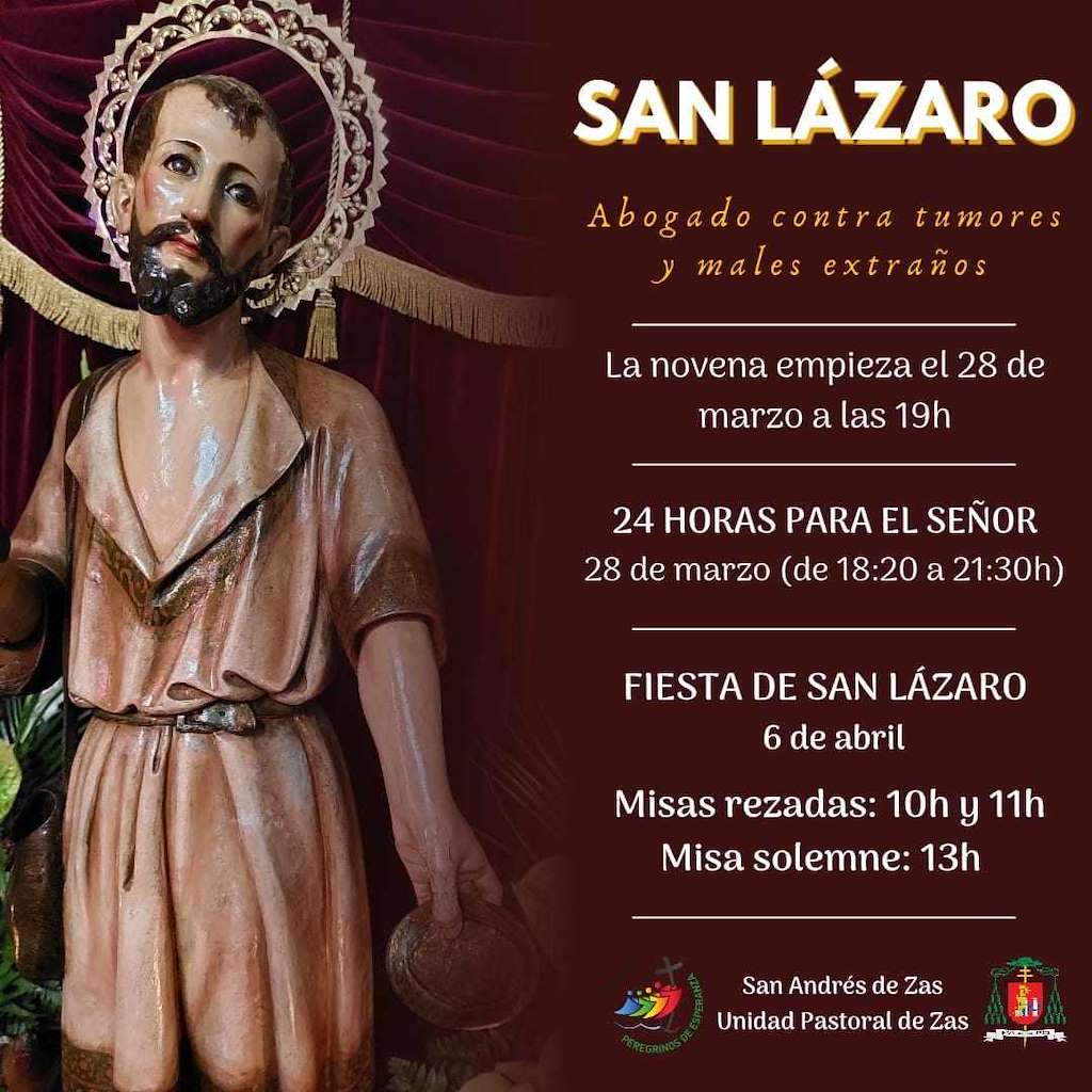 Domingo de San Lázaro  en Zas