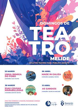Domingos de Teatro (2026) en Melide