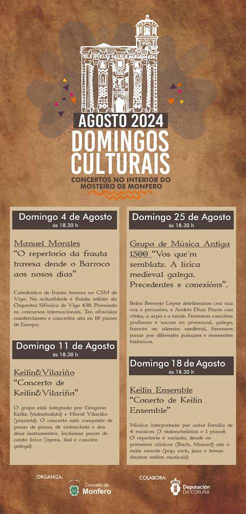 Domingos Culturais en Monfero