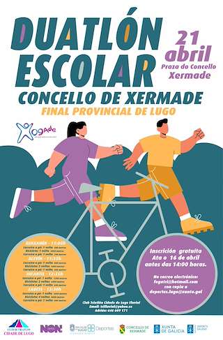Duatlón Escolar en Xermade