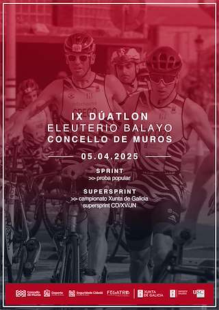 Fechas, información, programa, cartel, imágenes, mapa y ubicación de IX Duatlón Eleuterio Balayo  en  Muros