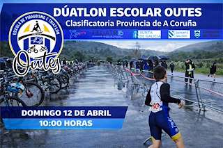 Fechas, información, programa, cartel, imágenes, mapa y ubicación de Duatlón Escolar (2026)  en  Outes
