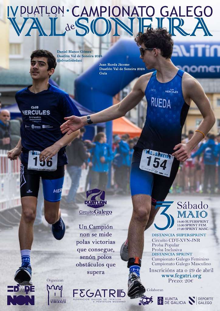 IV Duatlón Val de Soneira (2025) en Vimianzo