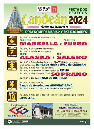 Dulce Nombre de María de Candeán (2026) en Vigo