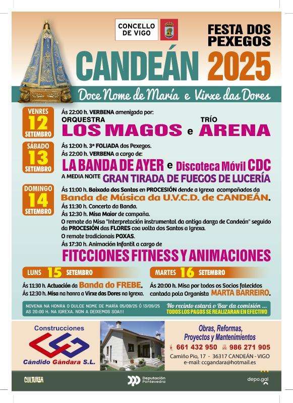 Dulce Nombre de María de Candeán (2026) en Vigo