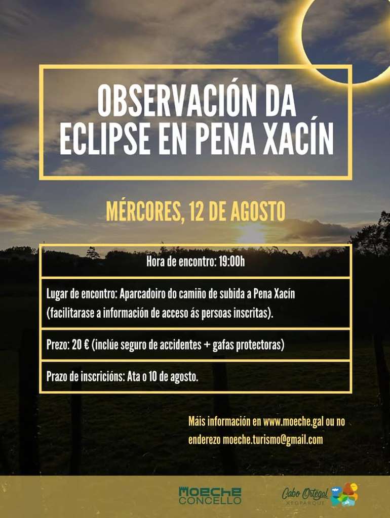 Eclipse Solar (2026) en Moeche